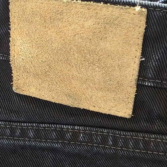 ZARA mens Straight Leg, High Waist, Dark Wash Jeans 34 - Picture 12 of 12